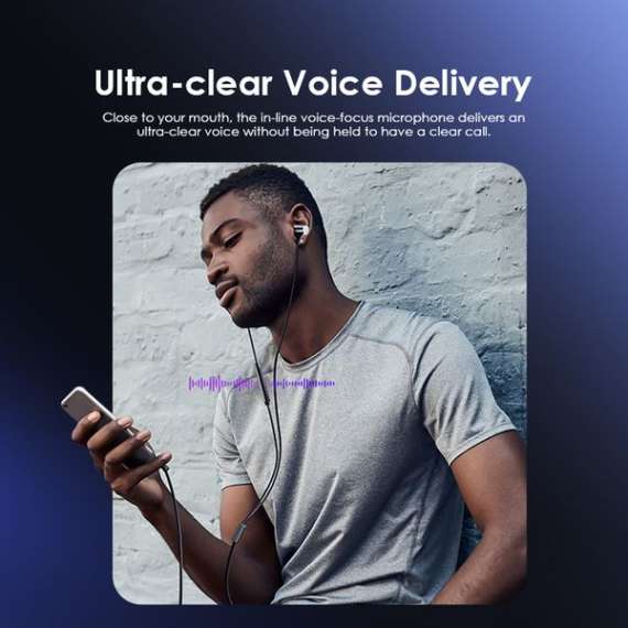 Oraimo Trumpet 3 In-Ear Wired Earphones, 4 image