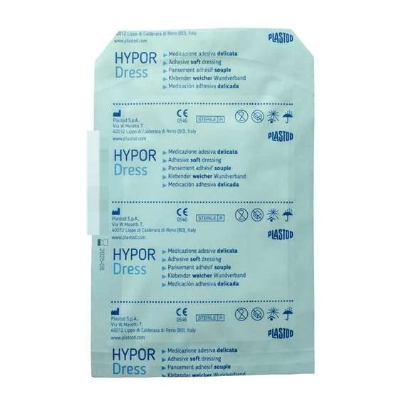 Plastod Hypordress 5cm by 7.2cm 50Pack Adhesive Dressings