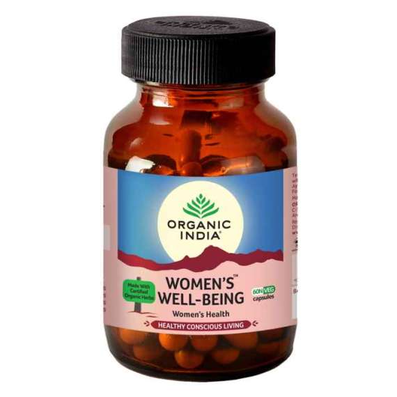 Organic India Womens Well Being 60Capsules Supplement