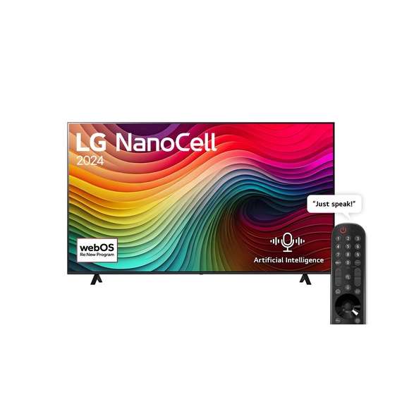 LG 65NANO80T6A 65 Inches 4K NanoCell TV