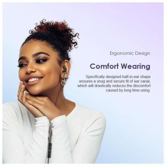 Oraimo Halo Airy USB Type-C Half In-Ear Wired Earphones, 4 image