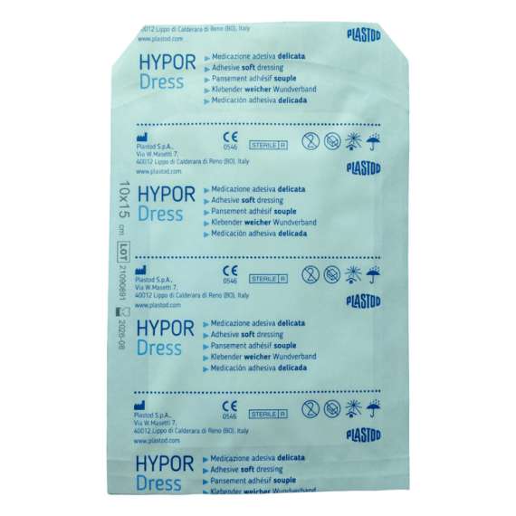 Plastod Hypordress 10cm by 15cm 50Pack Adhesive Waterproof Dressings, 2 image