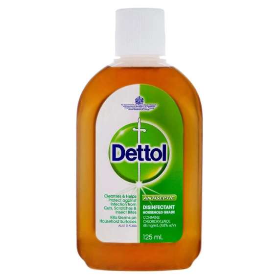 Dettol 125ml 72Pack Antiseptic Liquid