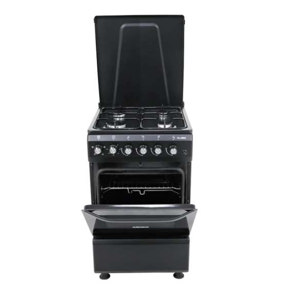 Armco GC-F5640MX BK 4 Gas Electric Oven Grill Cooker
