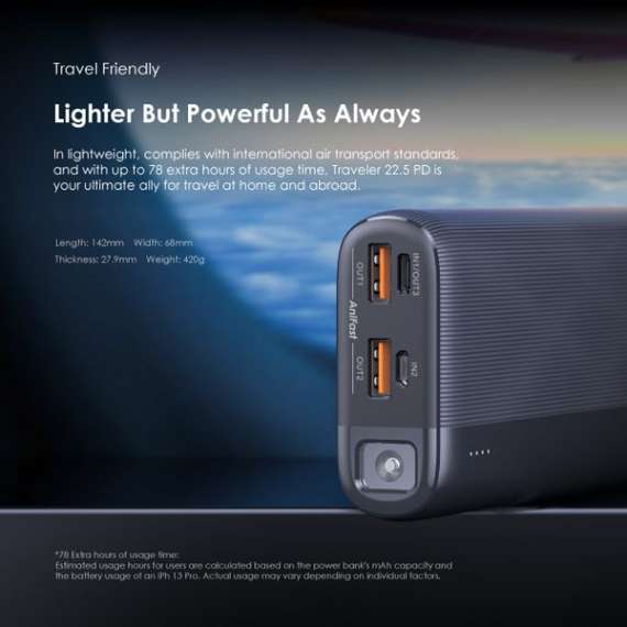Oraimo Traveler 22.5 PD 20000mAh 22.5W Power Bank, 10 image