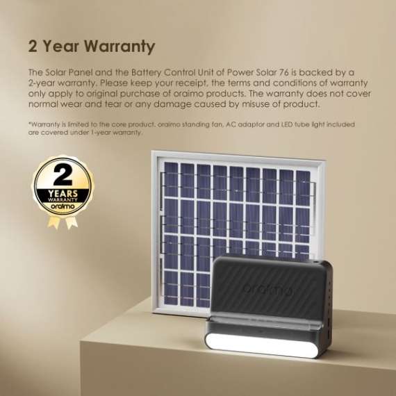 Oraimo PowerSolar 76 Solar Home Lighting System, 10 image