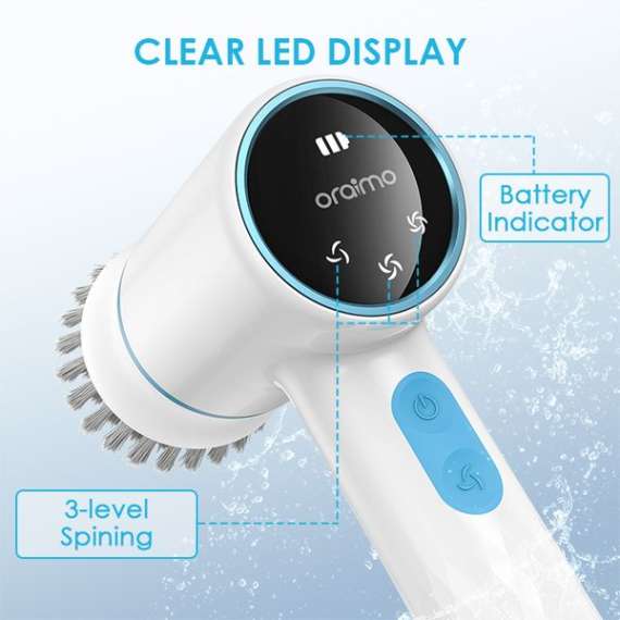 Oraimo UltraCleaner Scrubber 4 Cordless Scrubber, 5 image