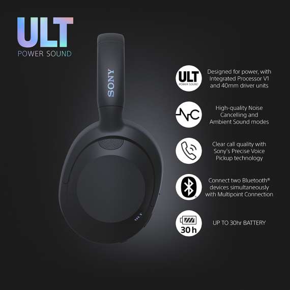 Sony ULT WEAR Wireless Noise Canceling Headphones, 8 image