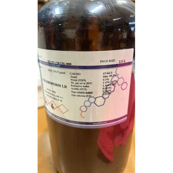 Griffchem 2.5Litre Chloroform Lab Reagent, 2 image