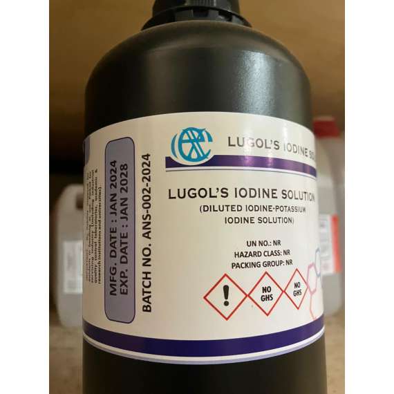 Griffchem 1Litre Lugols Iodine Lab Reagent