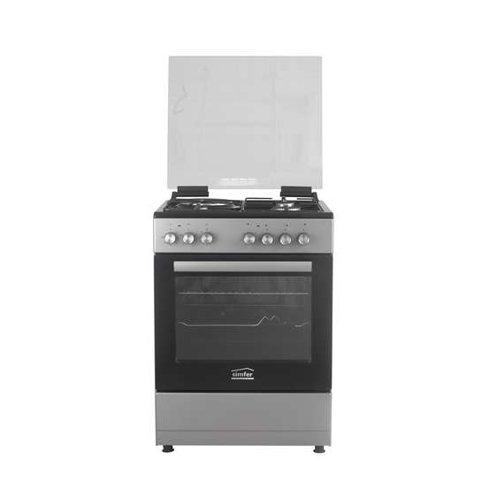 Simfer F6314SERBG 3 Gas  1 Electric Cooker