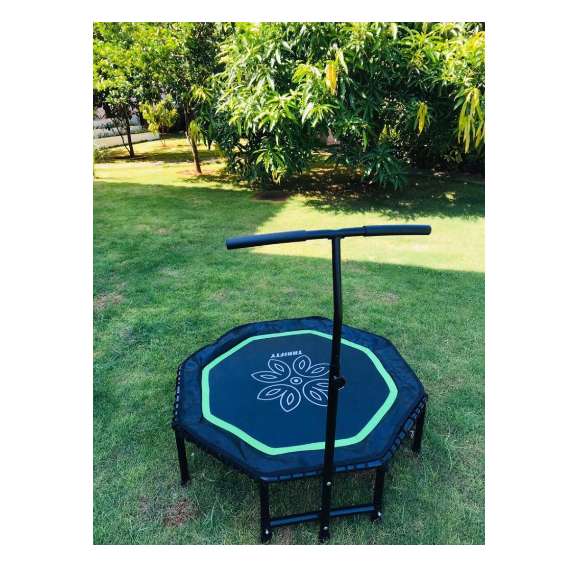 Thrifty Rebounder Spring Free with Handle Mini Trampoline, 2 image