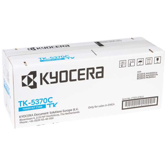 Kyocera TK-5370C Cyan Toner Cartridge