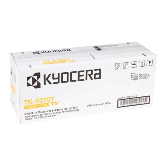 Kyocera TK-5370Y Yellow Toner Cartridge