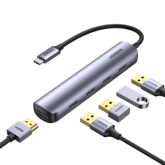 UGREEN CM417 USB -C 5 in 1 Multiport Hub