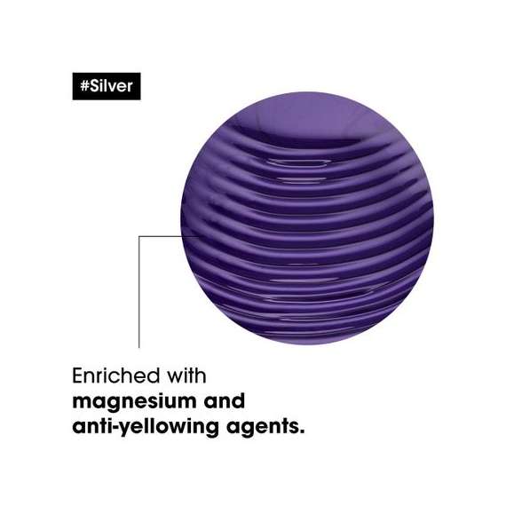 Loreal 500ml Silver Shampoo, 2 image