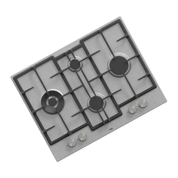 Von VBBG6541WFX 65CM 4 Gas Hob