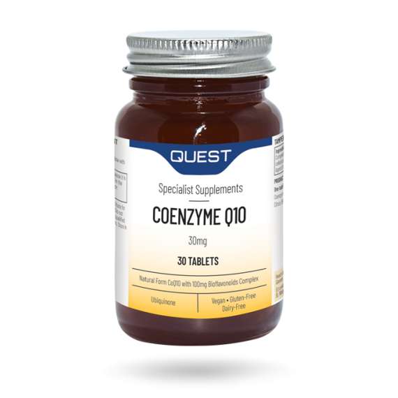 Quest 30mg 30Tablets Coenzyme Q10 Supplement