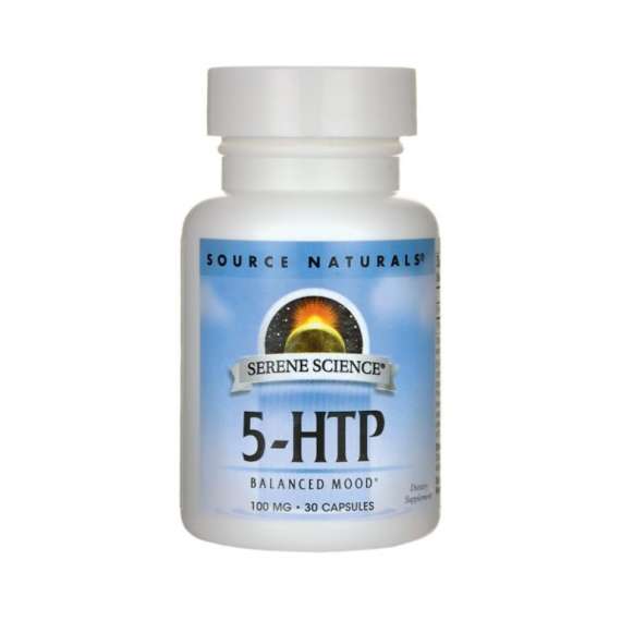Source Naturals 100mg 5-HTP 30Capsules Supplement