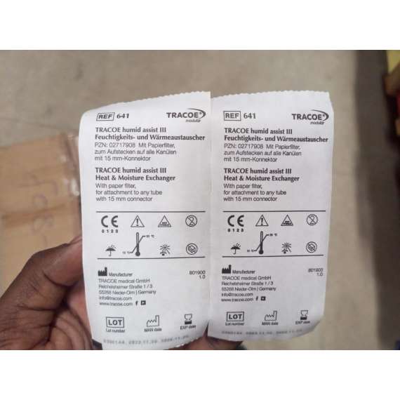 Tracoe Heat Moisture Exchange HME Filter, 4 image