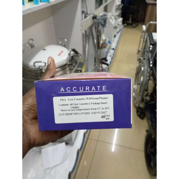 Accurate PSA 40Test Rapid Cassette Kit, 2 image