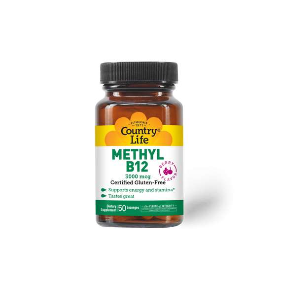 Country Life Superior Methyl B12 50Lozenges Supplement