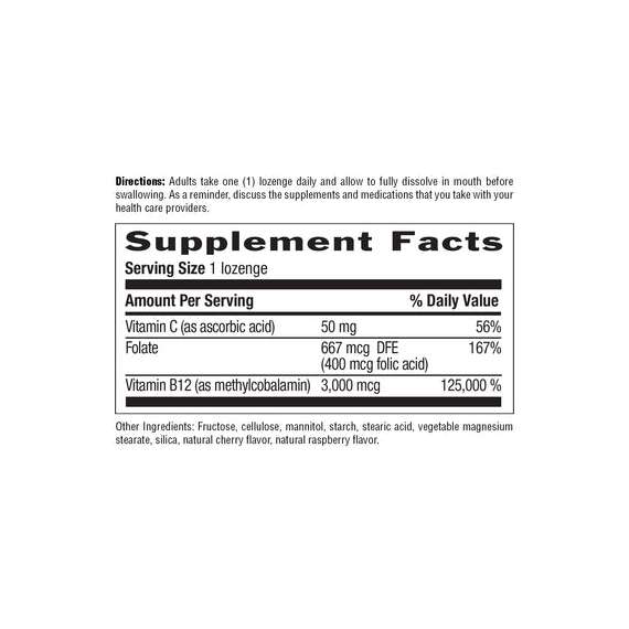 Country Life Superior Methyl B12 50Lozenges Supplement, 2 image