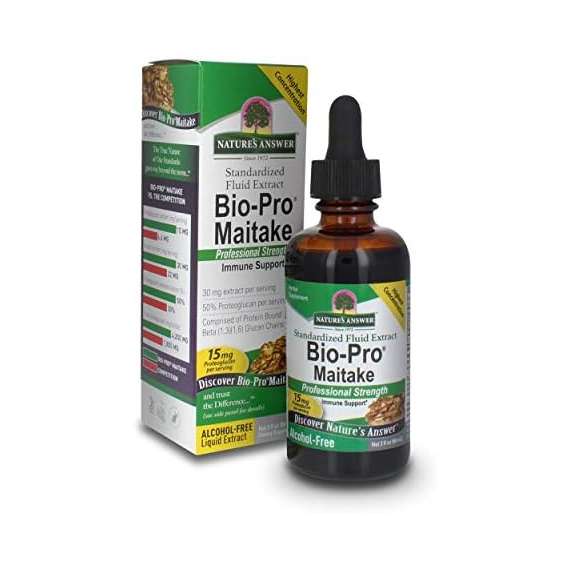 Natures Answer 60ml Maitake Bio Beta Glucan Supplement