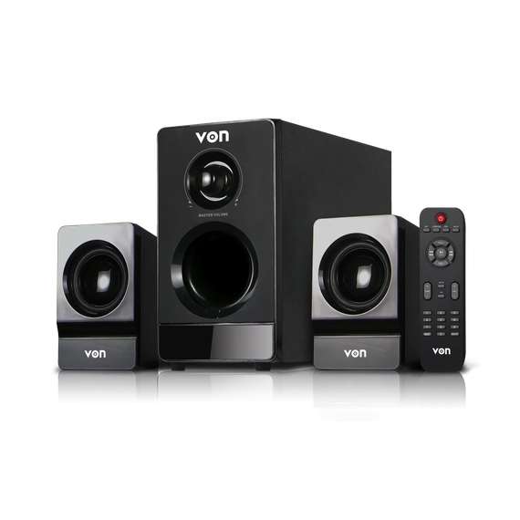 Von VSW0202BEK 2.1 Channel 20W Subwoofer