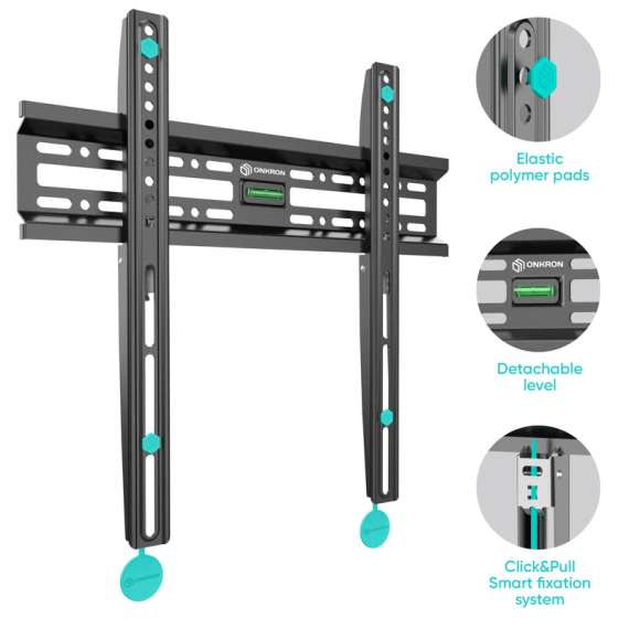 Onkron FM2 32 to 65 Inches Fixed TV Wall Mount, 2 image