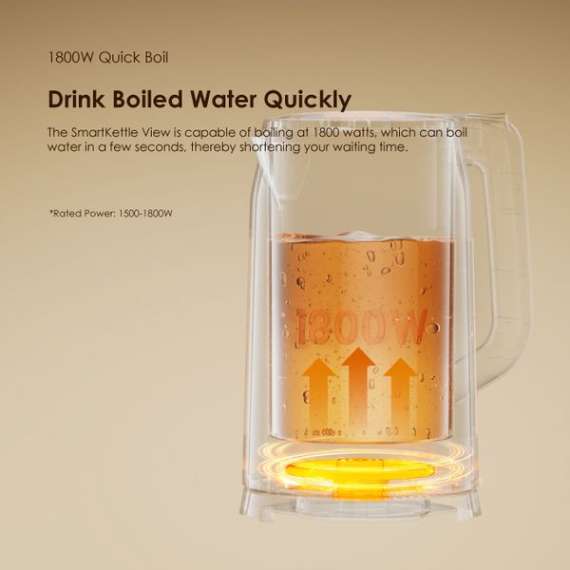Oraimo View 1.7L 304 Stainless Steel Electric Kettle, 4 image