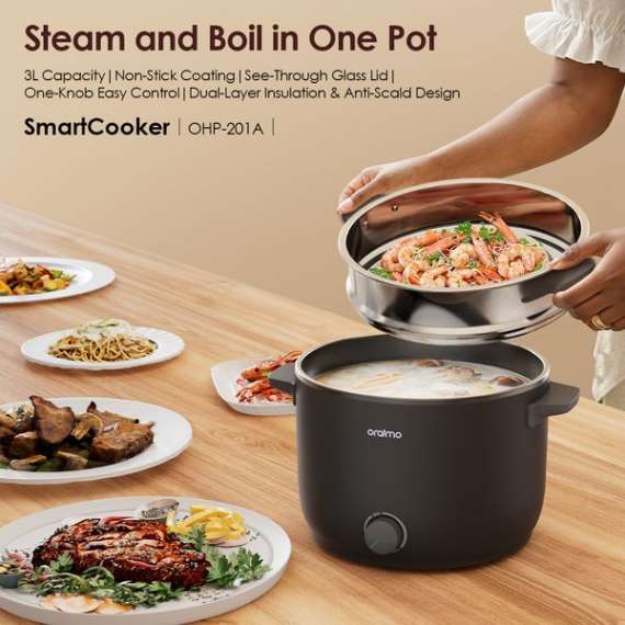 Oraimo 1000W 3L Electric  SmartCooker, 4 image