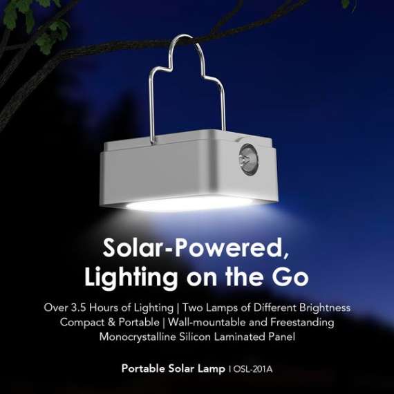 Oraimo  450mAh Smart Solar Lamp, 2 image
