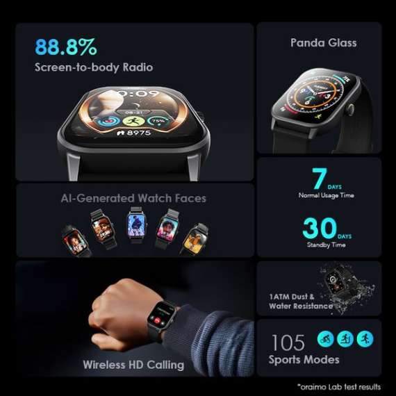 Oraimo Watch 5  Smart Watch, 2 image