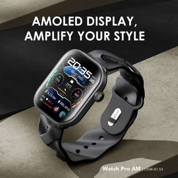 Oraimo Watch Pro AM 1.85″ AMOLED IP68 Smart Watch, 2 image