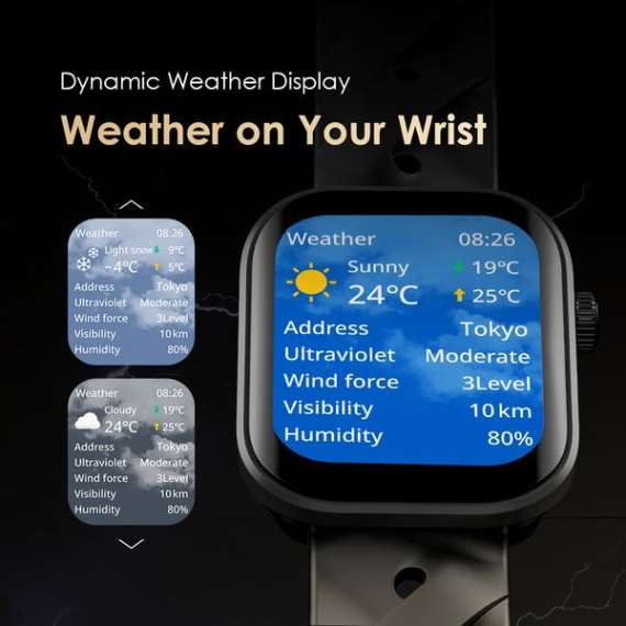 Oraimo Watch Pro AM 1.85″ AMOLED IP68 Smart Watch, 4 image