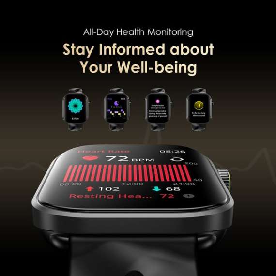 Oraimo Watch Pro AM 1.85″ AMOLED IP68 Smart Watch, 9 image