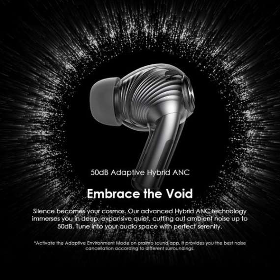 Oraimo SpaceBuds Pro Hybrid ANC True Wireless Earbuds, 3 image