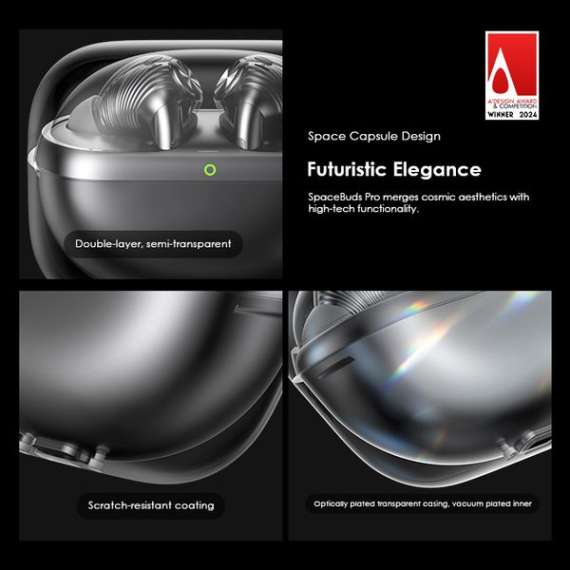 Oraimo SpaceBuds Pro Hybrid ANC True Wireless Earbuds, 4 image