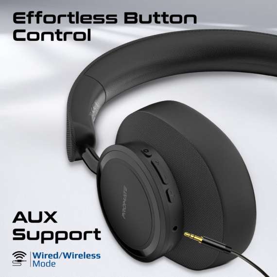 Promate High Fidelity Over-Ear Stereo Wireless Headphones, 7 image
