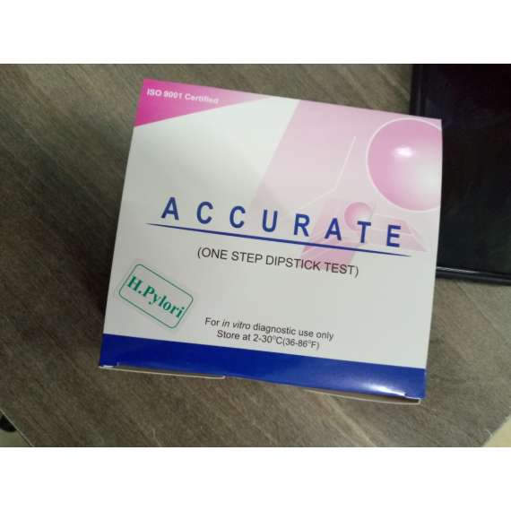 Accurate H.Pylori Antibody 50Pack Test Strip Cassette