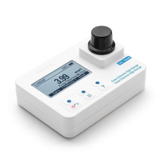 Hanna HI97734 Free and Total Chlorine High Range Portable Photometer