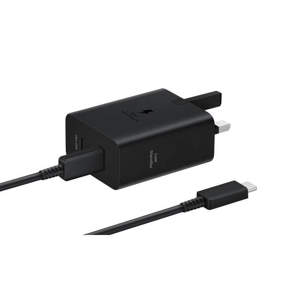 Samsung 50W PD Duo Power Adapter with 5A USB C Cable, 4 image
