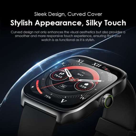 oraimo Watch Nova AM 2.01" AMOLED Screen Curved Cover Smart Watch, 6 image