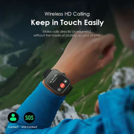 oraimo Watch Nova AM 2.01" AMOLED Screen Curved Cover Smart Watch, 7 image