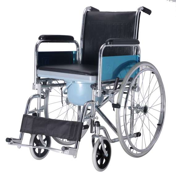 Dayang DY2681 Flipback Armrest Standard Commode Wheelchair