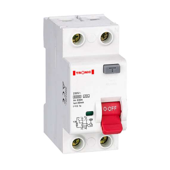 Tronic  MC CHRC-63-02-300 Residual Current Protection 2 Pole