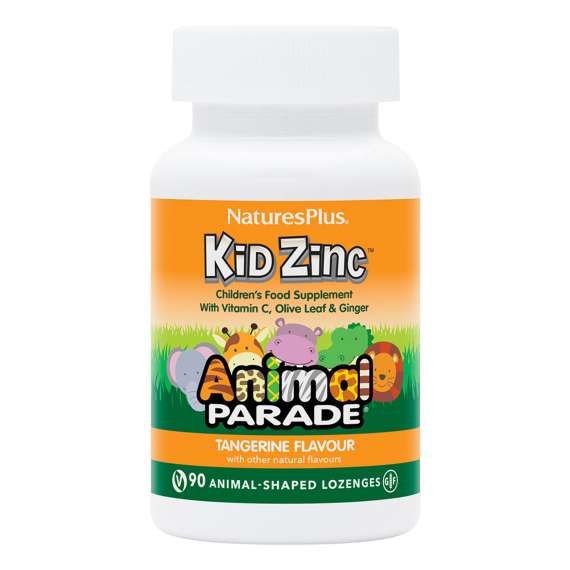Natures Plus Animal Parade KidZinc 90Lozenges Supplement