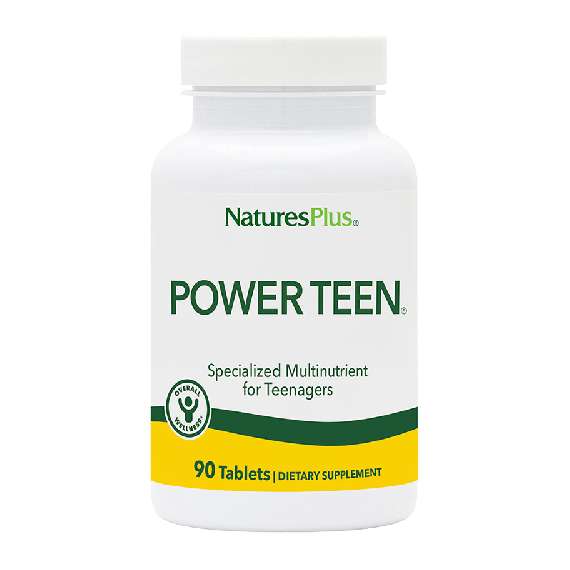 Natures Plus Source of Life Power Teen 90Tablet Multivitamin Supplements