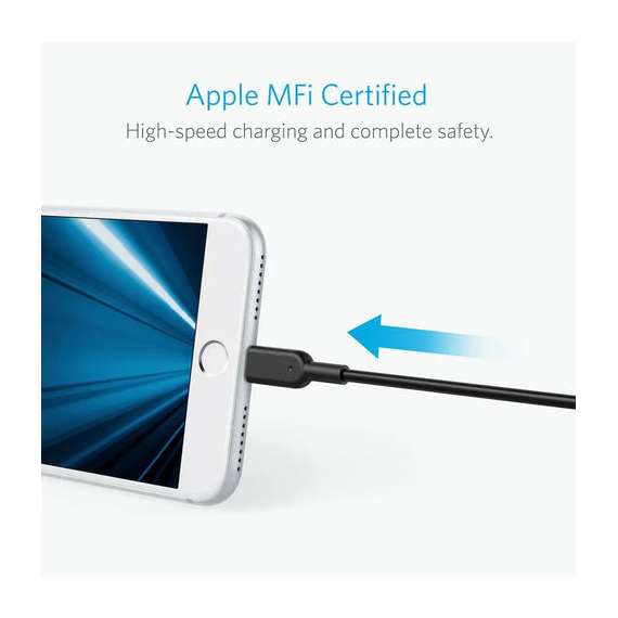 Anker Powerline II with Lightning Connector 3FT cable, 2 image